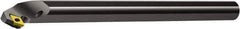 Sandvik Coromant - 0.8504" Min Bore Diam, 8" OAL, 5/8" Shank Diam, A..SDUPR/L..X Indexable Boring Bar - Screw-On Holding Method - Eagle Tool & Supply