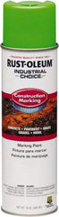 Rust-Oleum - 15 fl oz Green Marking Paint - Water-Based Formula - Eagle Tool & Supply