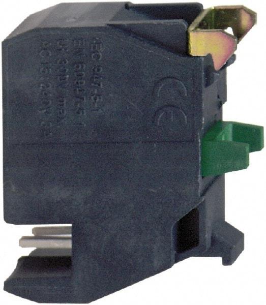 Schneider Electric - Multiple Amp Levels, Electrical Switch Contact Block - Plug-in Terminal - Eagle Tool & Supply