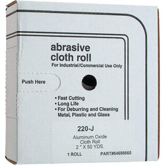 Value Collection - Shop Rolls   Abrasive Material: Aluminum Oxide    Roll Width (Inch): 2 - Eagle Tool & Supply