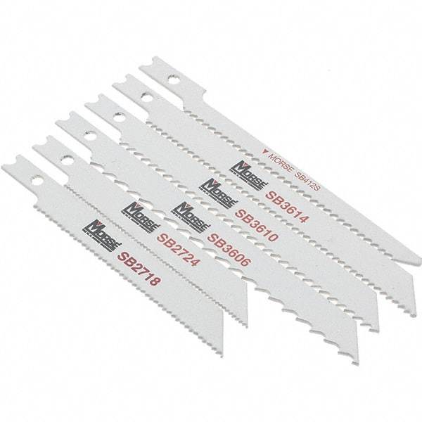 M.K. MORSE - Jig Saw Blade Sets Blade Material: Bi-Metal Minimum Blade Length (Inch): 3 - Eagle Tool & Supply