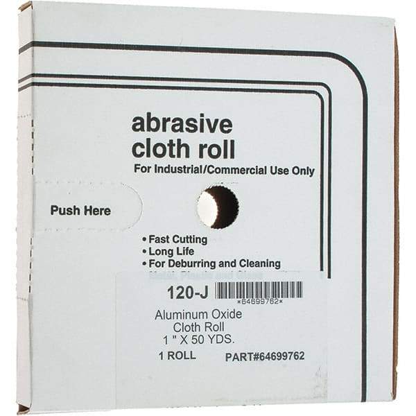 Value Collection - Shop Rolls   Abrasive Material: Aluminum Oxide    Roll Width (Inch): 1 - Eagle Tool & Supply