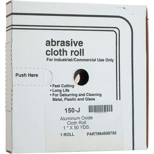 Value Collection - Shop Rolls   Abrasive Material: Aluminum Oxide    Roll Width (Inch): 1 - Eagle Tool & Supply