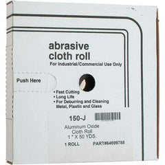 Value Collection - Shop Rolls   Abrasive Material: Aluminum Oxide    Roll Width (Inch): 1 - Eagle Tool & Supply