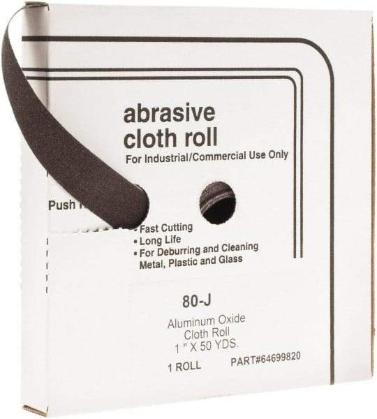 Value Collection - Shop Rolls   Abrasive Material: Aluminum Oxide    Roll Width (Inch): 1 - Eagle Tool & Supply