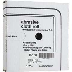 Made in USA - Shop Rolls   Abrasive Material: Silicon Carbide    Roll Width (Inch): 1-1/2 - Eagle Tool & Supply