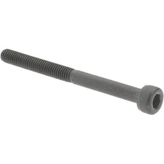 Value Collection - M3x0.50 Metric Coarse Hex Socket Drive, Socket Cap Screw - Grade 12.9 Alloy Steel, Black Oxide Finish, Partially Threaded, 35mm Length Under Head - Eagle Tool & Supply