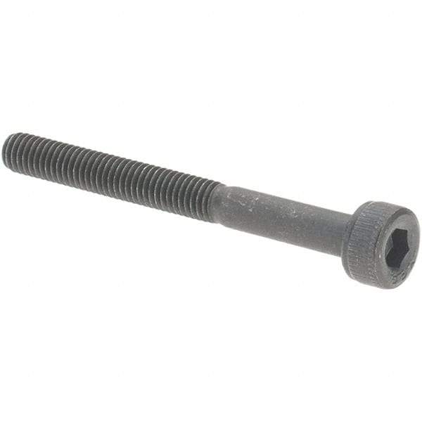 Value Collection - M3x0.50 Metric Coarse Hex Socket Drive, Socket Cap Screw - Grade 12.9 Alloy Steel, Black Oxide Finish, Partially Threaded, 30mm Length Under Head - Eagle Tool & Supply