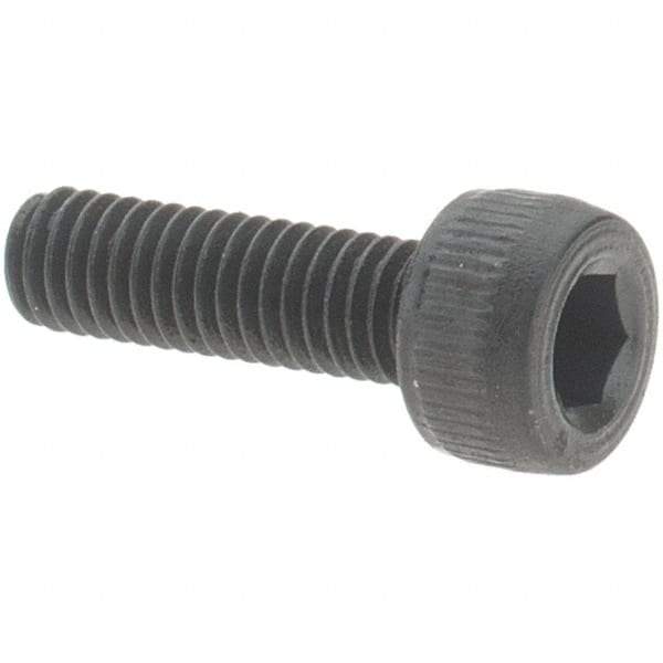 Value Collection - M3x0.50 Metric Coarse Hex Socket Drive, Socket Cap Screw - Grade 12.9 Alloy Steel, Black Oxide Finish, Fully Threaded, 10mm Length Under Head - Eagle Tool & Supply