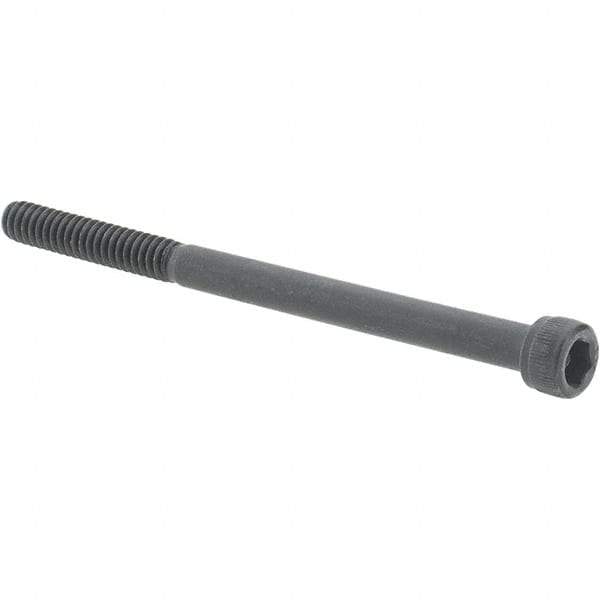 Value Collection - #10-24 UNC Hex Socket Drive, Socket Cap Screw - Alloy Steel, Black Oxide Finish, Partially Threaded, 2-3/4" Length Under Head - Eagle Tool & Supply