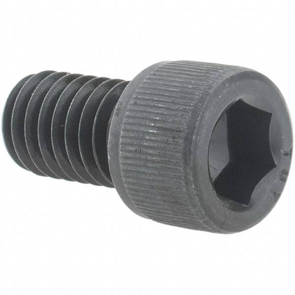Value Collection - 3/8-16 UNC Hex Socket Drive, Socket Cap Screw - Alloy Steel, Black Oxide Finish, Fully Threaded, 5/8" Length Under Head - Eagle Tool & Supply
