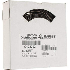 Made in USA - Shop Rolls   Abrasive Material: Silicon Carbide    Roll Width (Inch): 1-1/2 - Eagle Tool & Supply