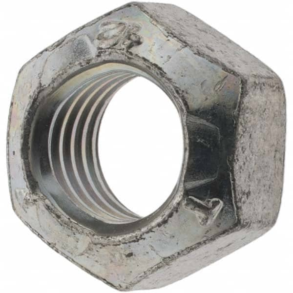 Made in USA - M12x1.75 Metric Coarse Grade 12 Hex Lock Nut with Distorted Thread - Eagle Tool & Supply