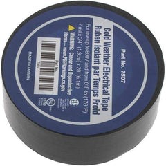 Value Collection - 3/4" x 20', Black Vinyl Electrical Tape - Eagle Tool & Supply