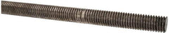 Made in USA - 1/2-13 UNC (Coarse), 3' Long, Stainless Steel Threaded Rod - Right Hand Thread - Eagle Tool & Supply