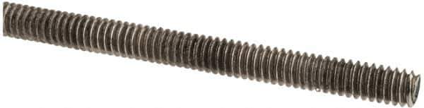 Made in USA - 1/4-20 UNC (Coarse), 6' Long, Stainless Steel Threaded Rod - Right Hand Thread - Eagle Tool & Supply