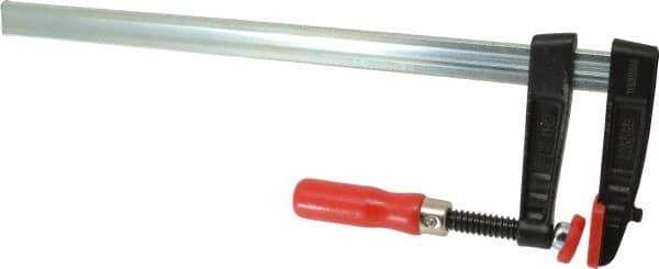 Bessey - 16" Capacity, 4" Throat Depth Steel Bar Clamp - 880 Lb Clamping Pressure - Eagle Tool & Supply