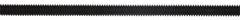 Gibraltar - 3/4-10 7" OAL Unequal Double Threaded Stud - Carbon Steel, Black Oxide Finish, 2" Long Thread Length, 7/8" Short Thread Length - Eagle Tool & Supply
