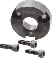 Jergens - Ball Lock System Compatible, Bolt-In Recessed Modular Fixturing Receiver Bushing - 13mm ID x 1-3/8" OD, 15/32" Overall Height - Eagle Tool & Supply