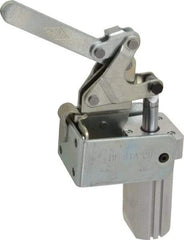 De-Sta-Co - 700 Lb Inner Hold Capacity, Vert Mount, Air Power Hold-Down Toggle Clamp - 1/8 NPT Port, 145 Max psi, 88° Bar Opening, 99.31mm Height Under Bar - Eagle Tool & Supply