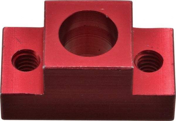 De-Sta-Co - 0.37 to 3/4" High, 1/4-20 Port, Aluminum, Blank, Swing Clamp Arm - 1-1/2" OAL to 3/4" Overall Width - Eagle Tool & Supply