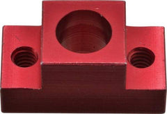 De-Sta-Co - 0.37 to 3/4" High, 1/4-20 Port, Aluminum, Blank, Swing Clamp Arm - 1-1/2" OAL to 3/4" Overall Width - Eagle Tool & Supply