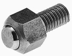 De-Sta-Co - M8 Thread, Swivel Thrust Pad - 7° Pivot Angle, For Use with Variable Stroke Straight-Line Action - Eagle Tool & Supply