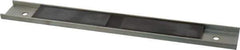 Eclipse - 15 Max Pull Force Lb, 12" Long x 1-1/2" Wide x 11/32" Thick, Rectangular Channel, Ceramic Fixture Magnet - 212°F Max Operating Temp, 0.01" Mounting Hole Diam, Stainless Steel Housing - Eagle Tool & Supply