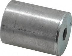 Mag-Mate - 1/4-2 Thread, 1" Diam, 1-5/16" High, 43 Lb Average Pull Force, Neodymium Rare Earth Pot Magnet - 5/16" Tapped Hole Depth, Aluminum Insulated - Eagle Tool & Supply