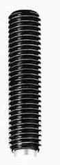 J.W. Winco - M12x1.75 Metric Coarse, 63mm Length of Thread, Soft Tip Point Set Screw - Grade 5.8 Steel, 6mm Key - Eagle Tool & Supply