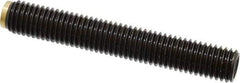 J.W. Winco - M12x1.75 Metric Coarse, 80mm Length of Thread, Soft Tip Point Set Screw - Grade 5.8 Steel, 6mm Key - Eagle Tool & Supply