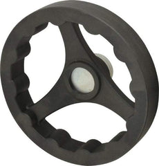 J.W. Winco - 200mm, Handwheel - 40mm Hub, Plastic, Plain Finish - Eagle Tool & Supply