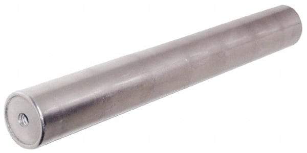 Mag-Mate - 10 Inch Long x 1 Inch Diameter Magnetic Grate Rod Separator - Ceramic Magnet, 1/4-20 Mounting Hole Thread Size, Material Grade 304 - Eagle Tool & Supply