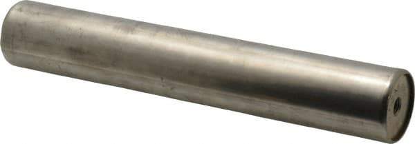 Mag-Mate - 6 Inch Long x 1 Inch Diameter Magnetic Grate Rod Separator - Ceramic Magnet, 1/4-20 Mounting Hole Thread Size, Material Grade 304 - Eagle Tool & Supply