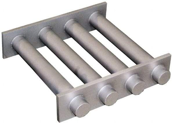 Mag-Mate - 6 Inch Diameter Round Grate Separator - Rare Earth Magnet, 3 Tubes - Eagle Tool & Supply