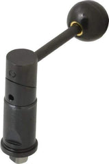 TE-CO - Tapered Cam Action Indexing Plunger - 0.7650" Body Diam, 1-1/8" Body Length, 3" Handle Length, 5/16" Plunger Projection - Eagle Tool & Supply