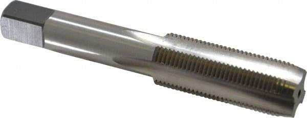Heli-Coil - 5/8-18 UNF, H3, 4 Flute, Plug Chamfer, Bright Finish, High Speed Steel Hand STI Tap - 4-1/32" OAL, 1-13/16" Thread Length, 5/8" Square Length, 0.406" Square Size, 3B Class of Fit - Eagle Tool & Supply