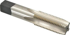 Heli-Coil - 1-8 UNC, H6, 4 Flute, Plug Chamfer, Bright Finish, High Speed Steel Hand STI Tap - 5-3/4" OAL, 2-9/16" Thread Length, 1" Square Length, 0.766" Square Size, 2B Class of Fit - Eagle Tool & Supply
