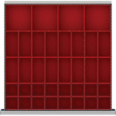 LISTA - 36-Compartment Drawer Divider Layout for 2.17" High Drawers - Eagle Tool & Supply