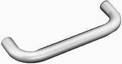 Electro Hardware - 10-32 Internal Thread, 3/8" Handle Diam, Clear Anodized Aluminum Drawer Pull - 3" Center to Center - Eagle Tool & Supply