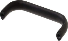 Electro Hardware - 3" Center to Center, Brush Black Anodized Aluminum Pull Handle - 1.281" High - Eagle Tool & Supply