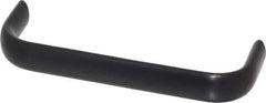 Electro Hardware - 4-9/16" Center to Center, Brush Black Anodized Aluminum Pull Handle - 1.5" High - Eagle Tool & Supply
