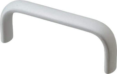 Electro Hardware - 4" Center to Center, Clear Anodized Aluminum Pull Handle - 1.75" High - Eagle Tool & Supply