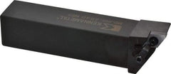 Kennametal - MDJN, Right Hand Cut, 3° Lead Angle, 1-1/4" Shank Height x 1-1/4" Shank Width, Negative Rake Indexable Turning Toolholder - 6" OAL, DN..43. Insert Compatibility, Series Kenloc - Eagle Tool & Supply
