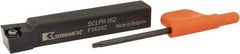 Kennametal - SCLP, Right Hand Cut, 5° Lead Angle, 3/8" Shank Height x 3/8" Shank Width, Positive Rake Indexable Turning Toolholder - 2-1/2" OAL, CP..21.5. Insert Compatibility, Series Screw-On - Eagle Tool & Supply