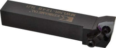 Kennametal - MWLN, Right Hand Cut, 5° Lead Angle, 3/4" Shank Height x 3/4" Shank Width, Negative Rake Indexable Turning Toolholder - 4-1/2" OAL, WN..43. Insert Compatibility, Series Kenloc - Eagle Tool & Supply