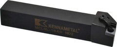 Kennametal - MCLN, Left Hand Cut, 5° Lead Angle, 1" Shank Height x 1" Shank Width, Negative Rake Indexable Turning Toolholder - 6" OAL, CN..43. Insert Compatibility, Series Kenloc - Eagle Tool & Supply