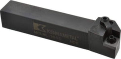 Kennametal - MCLN, Left Hand Cut, 5° Lead Angle, 1" Shank Height x 1" Shank Width, Negative Rake Indexable Turning Toolholder - 6" OAL, CN..54. Insert Compatibility, Series Kenloc - Eagle Tool & Supply