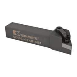 Kennametal - MDJN, Left Hand Cut, 3° Lead Angle, 3/4" Shank Height x 3/4" Shank Width, Negative Rake Indexable Turning Toolholder - 4-1/2" OAL, DN..43. Insert Compatibility, Series Kenloc - Eagle Tool & Supply