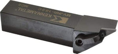 Kennametal - MVJN, Right Hand Cut, 3° Lead Angle, 1" Shank Height x 1" Shank Width, Negative Rake Indexable Turning Toolholder - 5" OAL, VN..33. Insert Compatibility, Series Kenloc - Eagle Tool & Supply